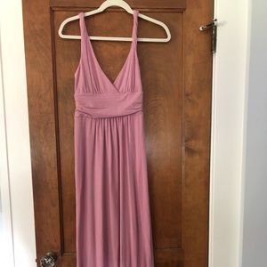 J.crew Maxi blush pink dress